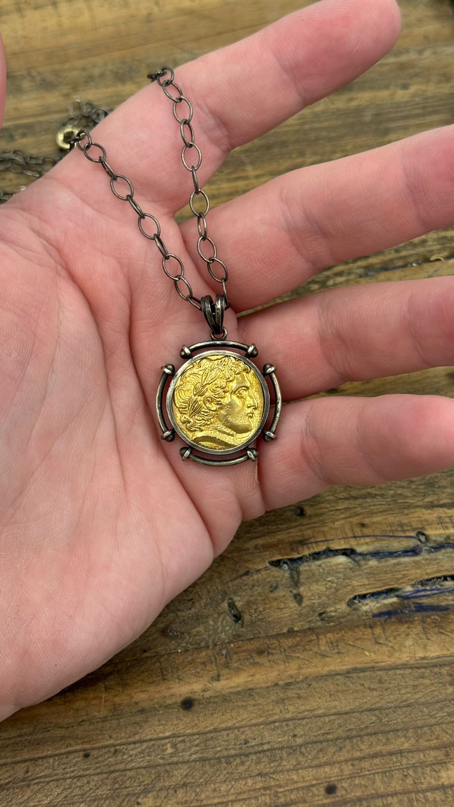 Pendant of a Greek Coin