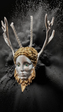Artemis Pendant with Emerald Eyes