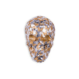 ENGRAVED BUTTERFLY SKULL