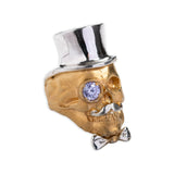 MR SKULL WITH CZ STONE